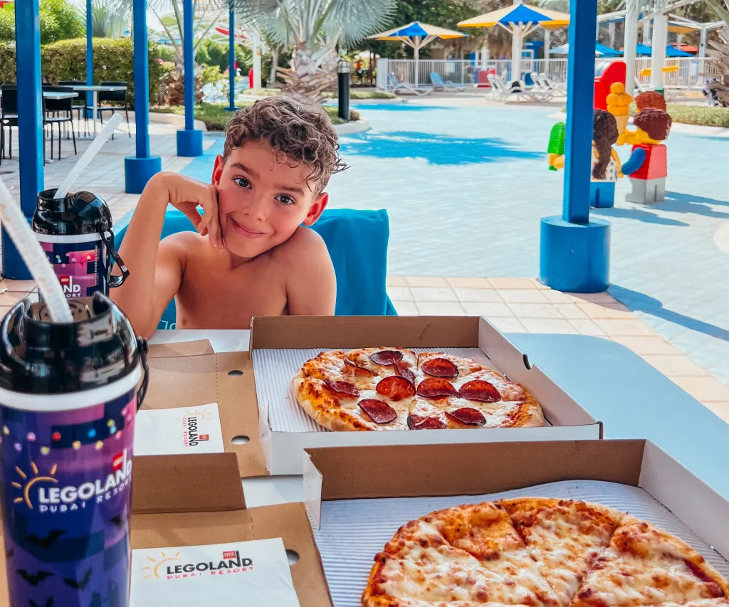 Dining at Legoland Dubai