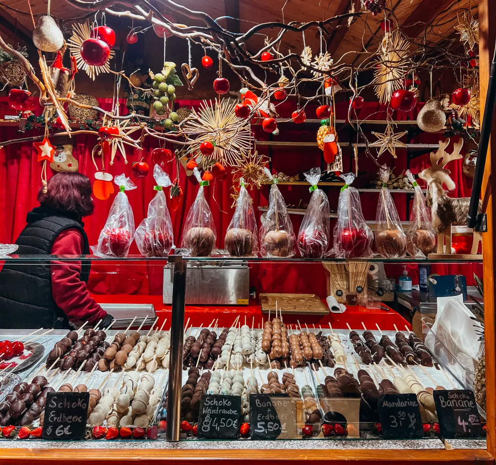 food in European Christmas Markets